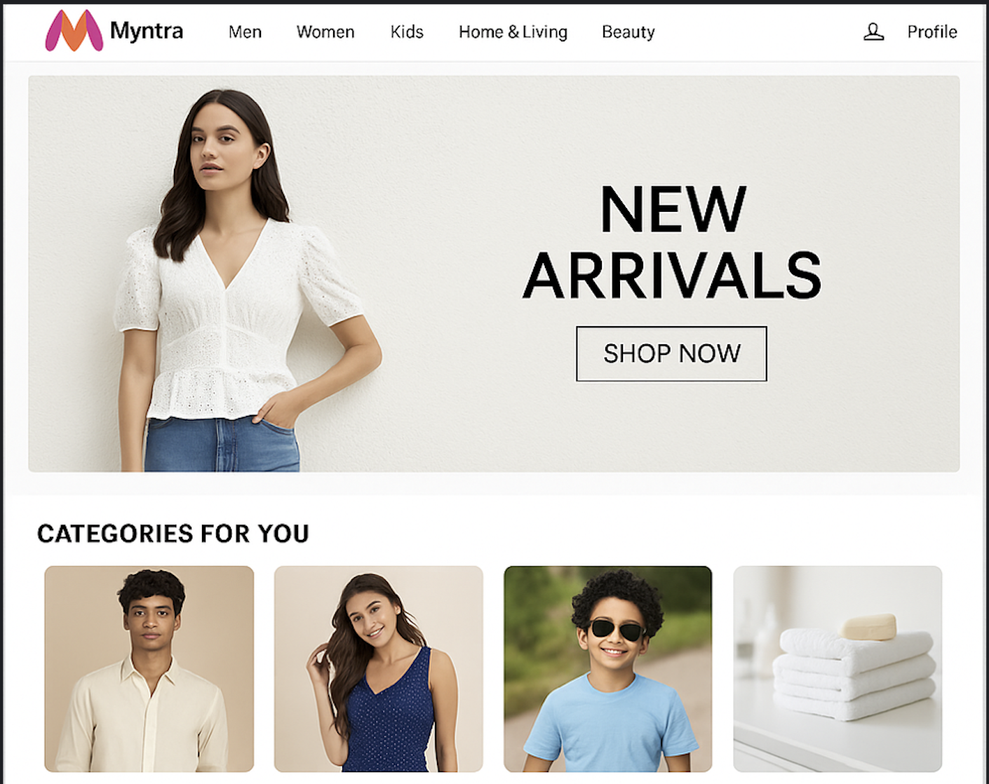 Full-Stack Fashion E-Commerce Platform